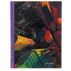 Бизнес-блокнот А6, 80 листов "Городской стиль. Небоскребы" твердая обложка, глянцевая ламинация - Фото 1