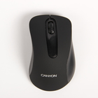 Мышь Canyon CNE-CMSW2, беспроводная, оптическая, 1200 dpi, 3 кнопки, USB, чёрная - Фото 3