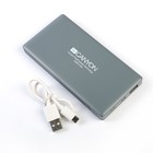 Внешний аккумулятор Canyon, USB, 10 000 мАч, 1.5/2.4 A, micro USB/Lightning, темно-серый - Фото 9