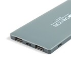 Внешний аккумулятор Canyon, 2 USB, 5 000 мАч, 2/1A, ультратонкий, microUSB/Lightning - Фото 5