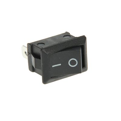 Выключатель клавишный REXANT RWB-202, 250 В, 6А (3с), ON-ON, Mini, черный