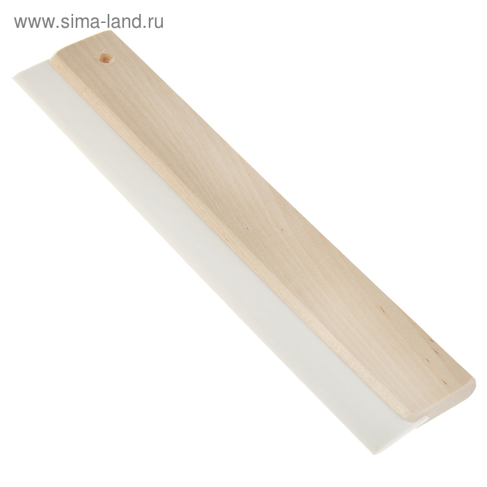 Шпатель резиновый DMS world, 300 мм, ручка дерево - Фото 1