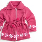 Комплект для девочки «Ромашки»: кофта, брюки, рост 86-92 см, цвет розовый - Фото 2