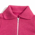 Комплект для девочки «Ромашки»: кофта, брюки, рост 86-92 см, цвет розовый - Фото 3