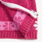Комплект для девочки «Ромашки»: кофта, брюки, рост 86-92 см, цвет розовый - Фото 6