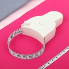 Рулетка для измерения объёмов тела портновская, 150 см (снаружи дюймы, внутри см), белая - Фото 3