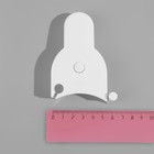 Рулетка для измерения объёмов тела портновская, 150 см (снаружи дюймы, внутри см), белая - Фото 5