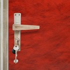 Комплект для обивки дверей 110 × 205 см: иск.кожа, поролон 5 мм, гвозди, струна, терракот, «Рулон» - Фото 1