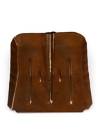 Ковш лопаты стальной, 360×370 мм, с металлической планкой, тулейка 40 мм, МИКС - Фото 12