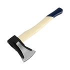 Колун кованый ТУНДРА, круглый железный клин, топорище из Гикори (орешник) 43 см, 1 кг - Фото 7