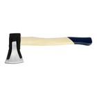 Колун кованый ТУНДРА, круглый железный клин, топорище из Гикори (орешник) 43 см, 1 кг - Фото 8