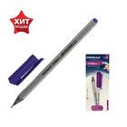 Ручка шариковая масляная Pensan Triball, узел-игла 1.0 мм, трёхгранная, чернила фиолетовые - Фото 1