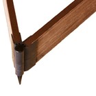 Грядка ДПК, 120 × 80 × 15 см, фактура древесины - Фото 6