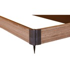 Грядка ДПК, 200 × 80 × 15 см, фактура древесины - Фото 4