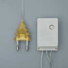 Гирлянда «Нить» 4 м с насадками «Шарик сетка», IP20, прозрачная нить, 20 LED, свечение тёплое белое, 8 режимов, 220 В,УЦЕНКА - Фото 7