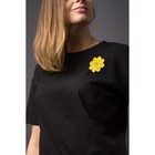 Термоаппликация «Ромашка», d = 4,5 см, цвет жёлтый - Фото 1