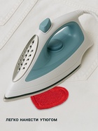 Термоаппликация «Сердце», 3×3 см, красная - Фото 2