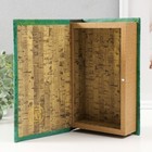 Шкатулка книга кожа "Мои наполеоновские планы" 21х13х5 см - Фото 2