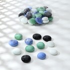 Декор стекло «Шар плоский», блеск, 250 г, МИКС - Фото 1