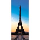 Фотообои "Эйфелева башня. Париж" С-022 (1 полотно), 95x220 см - Фото 1