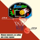 Баскетбольный набор «Крутой бросок», с мячом, диаметр мяча 12 см, диаметр кольца 23 - Фото 2