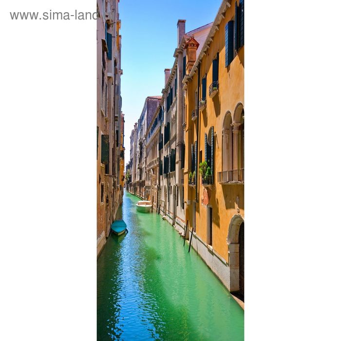 Фотообои "Канал в Венеции" С-062 (1 полотно), 95x220 см - Фото 1