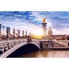 Фотообои "Александровский мост мира в Париже" M 797 (3 полотна), 300х200 см - фото 297958679