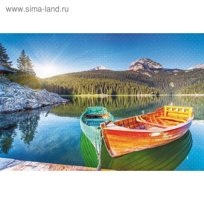 Фотообои "Романтичные лодки" M 710 (3 полотна), 300х200 см - Фото 1