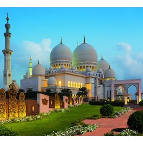 Фотообои "Мечеть шейха Зайда" M 356 (3 полотна), 300х270 см