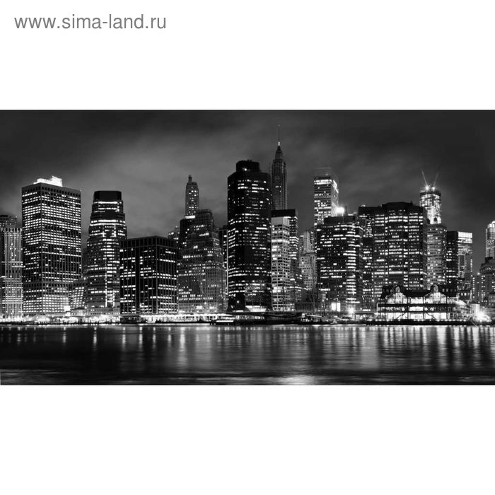 Фотообои "Черно-белый город" 2-А-281 (1 полотно), 270x150 см - Фото 1