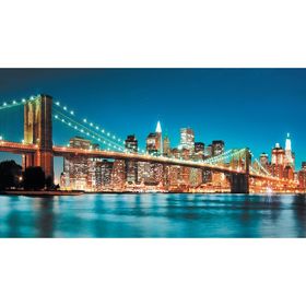 Фотообои "Мост на Манхетен" 2-А-285 (1 полотно), 270x150 см