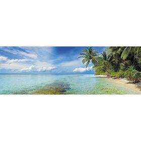 Фотообои "Остров в океане" 3-А-305 (1 полотно), 440x150 см