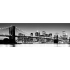 Фотообои "Огни бруклинского моста" 3-А-321 (1 полотно), 440x150 см - фото 307055293