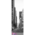 Панно "Черно белый мегаполис" К-014 (1 полотно), 100x300 см - Фото 1