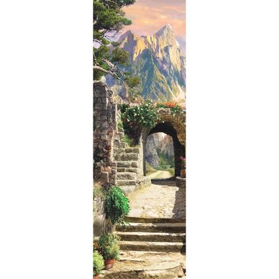 Панно "Арка в горы" К-024 (1 полотно), 100x300 см