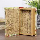 Шкатулка дерево книга шёлк "Женственная,милая, самая красивая" 21х13х5 см - Фото 2