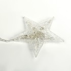 Гирлянда «Бахрома» 2.4 × 0.9 м с насадками «Олень», IP20, прозрачная нить, 138 LED, свечение белое, 8 режимов, 220 В, УЦЕНКА - Фото 11