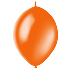 Шар латексный 6", линколун, пастель, набор 100 шт., цвет оранжевый - Фото 1