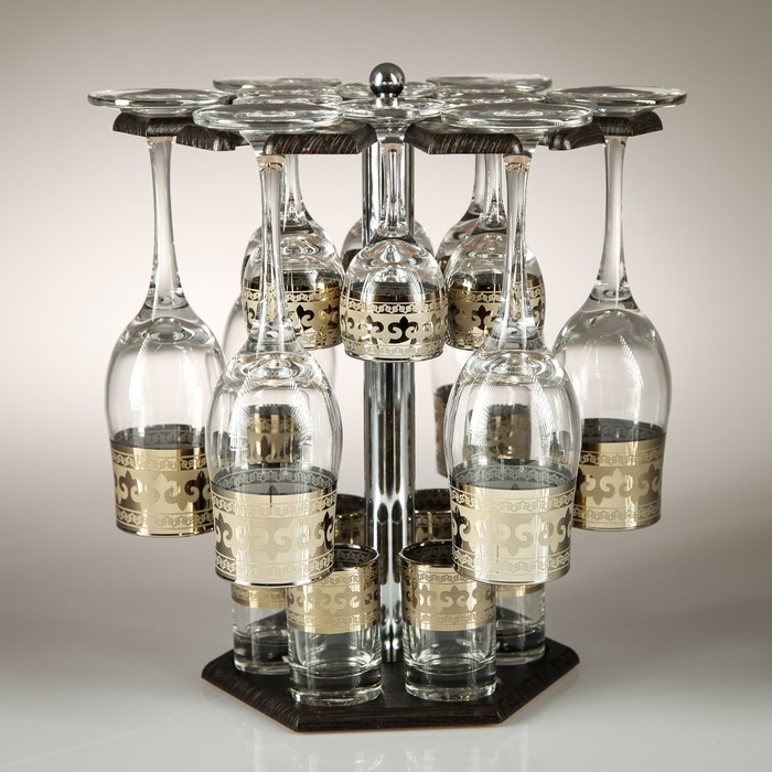 Мини-бар 18 предметов шампанское Карусель Византия, темный 200/55/50 мл - фото 1902506755