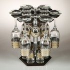 Мини-бар 18 предметов шампанское Карусель Византия, темный 200/55/50 мл - Фото 3
