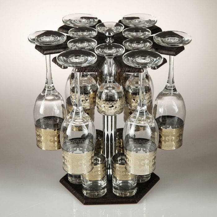 Мини-бар 18 предметов шампанское Карусель Византия, темный 200/55/50 мл - фото 1902506757
