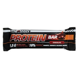 Россия "IRONMAN" Батончик "Protein Bar" с коллагеном, 50 г (Шоколад / тёмная глазурь)