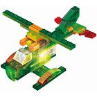 Светящийся конструктор Crystaland «Самолёт», 3 в 1, 50 деталей - Фото 3