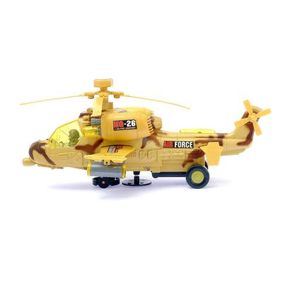 Вертолёт «Дивизион», работает от батареек, световые и звуковые эффекты, русский чип
