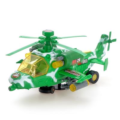 Вертолёт «Дивизион», работает от батареек, световые и звуковые эффекты, русский чип