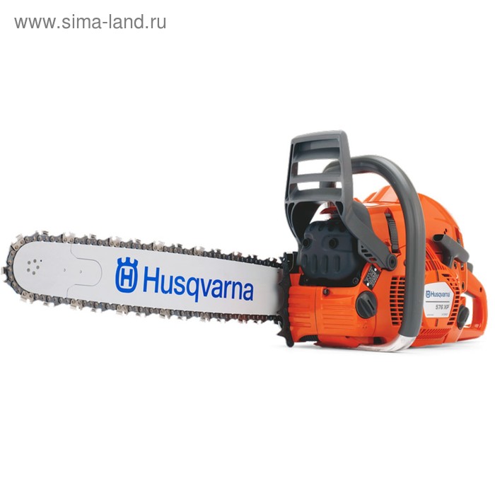 Бензопила Husqvarna 576XP 9651754-18, шина 18", шаг 3/8", 5.7 л.с., 68 звеньев - Фото 1