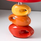 Светильник "Желание" красно-оранжевый 1x25W E14 12,5x19,5x31 см RISALUX - Фото 5
