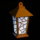 Светильник настольный белый фонарик "Витраж" 22х12х12 см МИКС - Фото 2