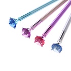 Ручка-прикол «Кристалл», синий стержень, гелевая, МИКС - фото 120958569