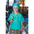 Набор доктора №4 «Лучший врач» с халатом и шапочкой, 9 предметов - фото 8353422